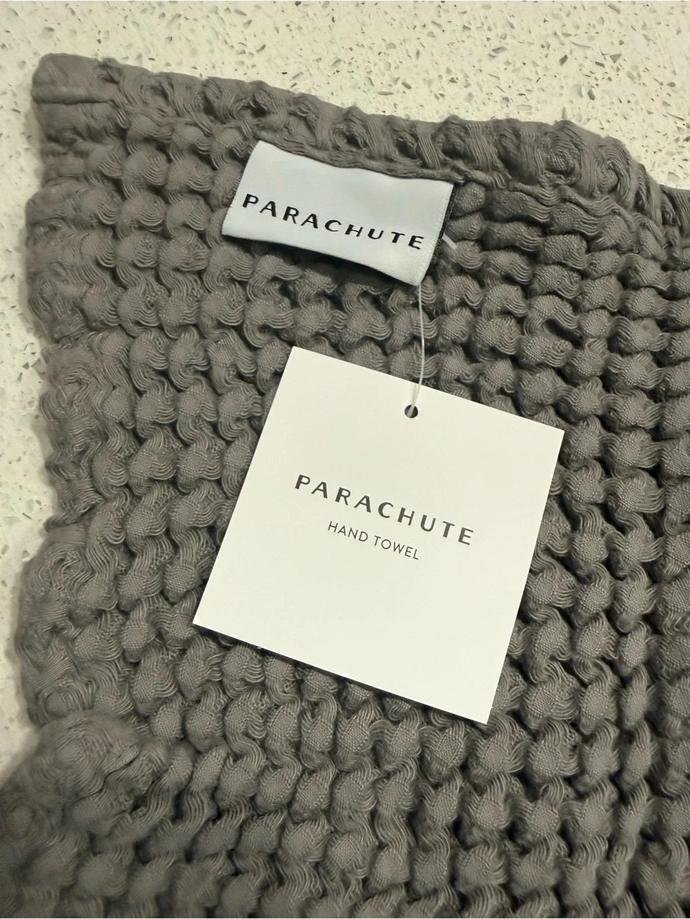 Parachute waffle textured